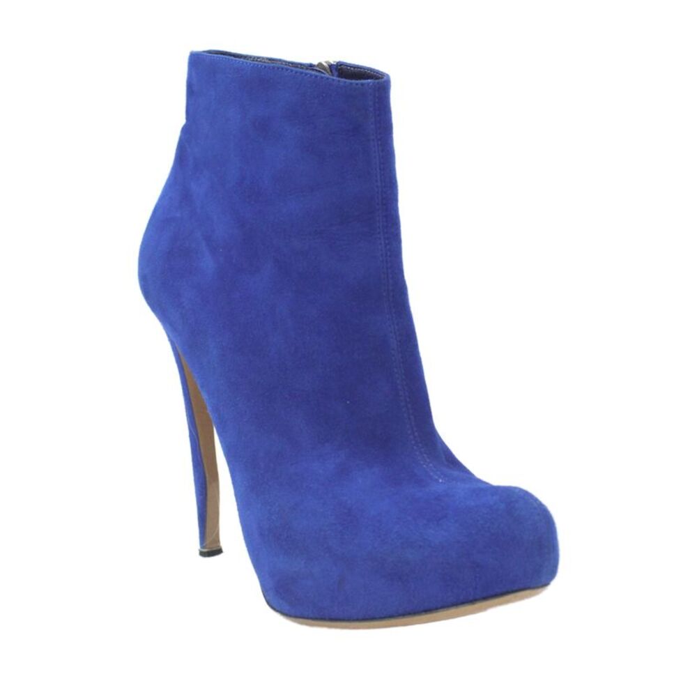 Nicholas Kirkwood Womens Suede Close Toed  Boots Size 9.5